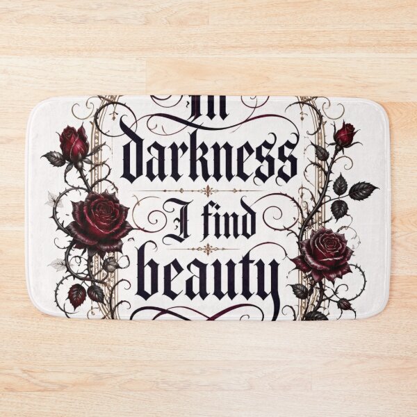 Item preview, Romantic Gothic Calligraphy Poetic Dark Aesthetic Typography Text Design designed and sold by StickyGuys.