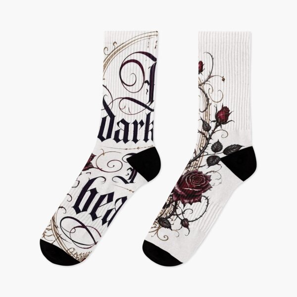 Item preview, Romantic Gothic Calligraphy Poetic Dark Aesthetic Typography Text Design designed and sold by StickyGuys.