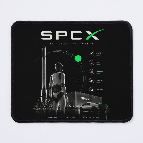Item preview, SpaceX SPCX Stock Ticker Rocket Investor Design | Space Stock Market Gift designed and sold by TEEJAMBOREE.