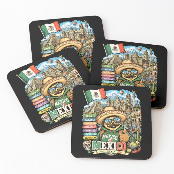 Item preview, Mexico Cultural Adventure Mariachi Travel Art designed and sold by AtuqStudio.