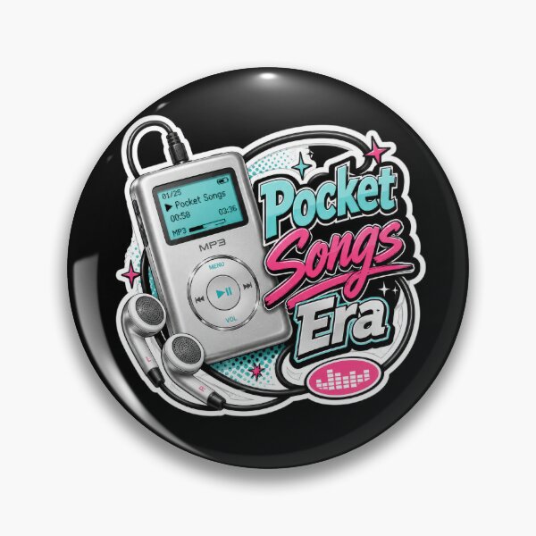 Item preview, Pocket Songs Era Retro MP3 Player Sticker  designed and sold by Sketchlegacy.