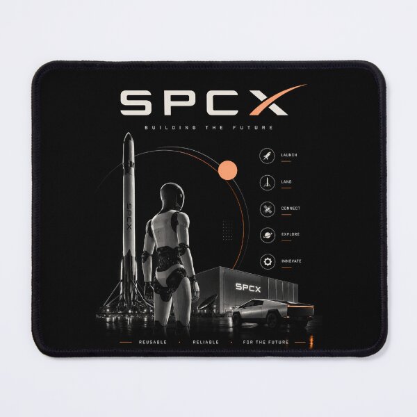 Item preview, SpaceX SPCX Stock Ticker Rocket Investor Design | Space Stock Market Gift designed and sold by TEEJAMBOREE.