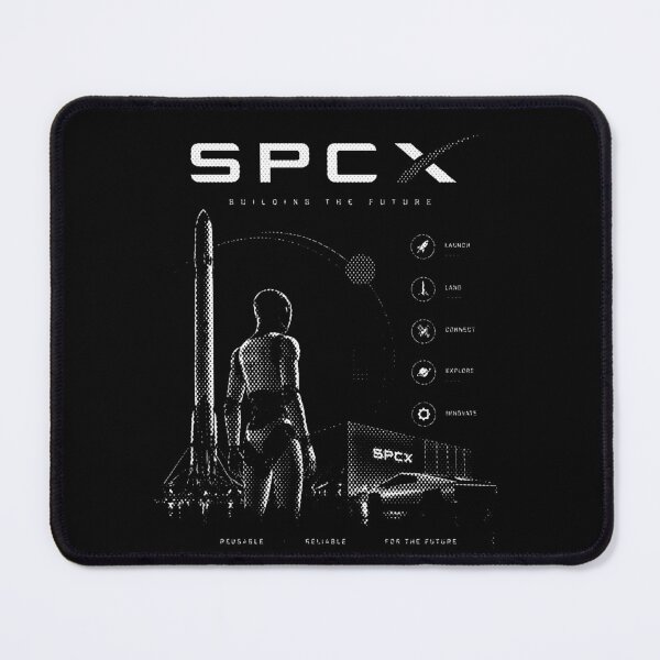 Item preview, SpaceX SPCX Stock Ticker Rocket Investor Design | Space Stock Market Gift designed and sold by TEEJAMBOREE.