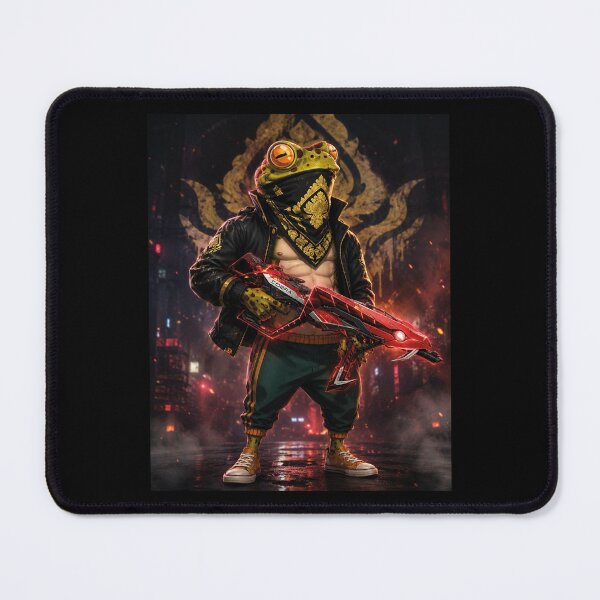 Item preview, City Night Frog Hero – Epic Urban Amphibian Superhero Design designed and sold by MerlinWear.