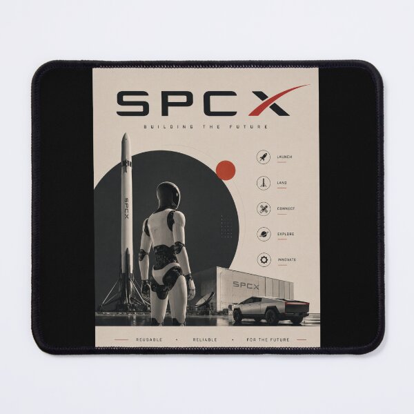 Item preview, SpaceX SPCX Stock Ticker Rocket Investor Design | Space Stock Market Gift designed and sold by TEEJAMBOREE.