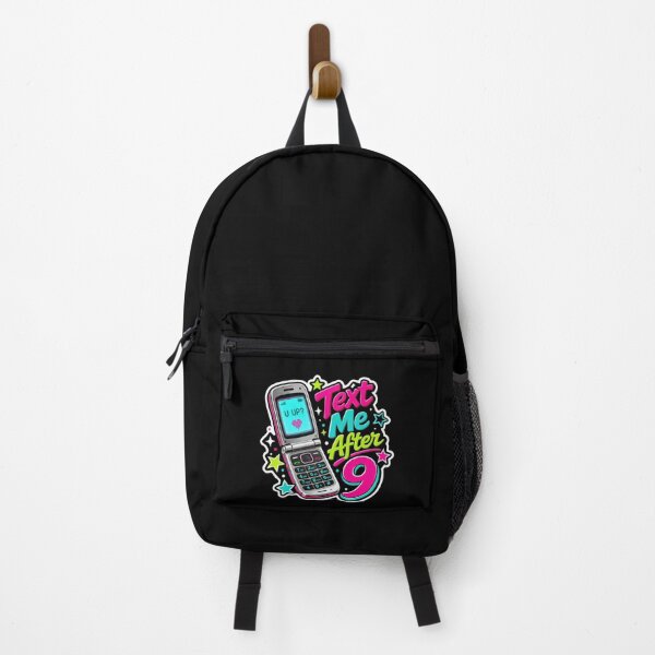 Item preview, Text Me After 9 Flip Phone Sticker  designed and sold by Sketchlegacy.