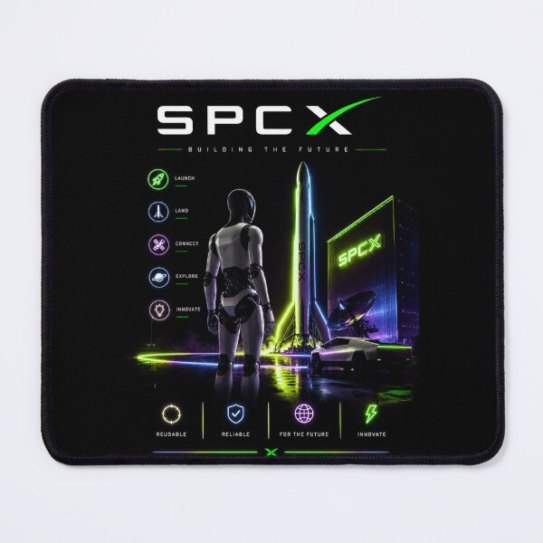 Item preview, SpaceX SPCX Stock Ticker Rocket Investor Design | Space Stock Market Gift designed and sold by TEEJAMBOREE.