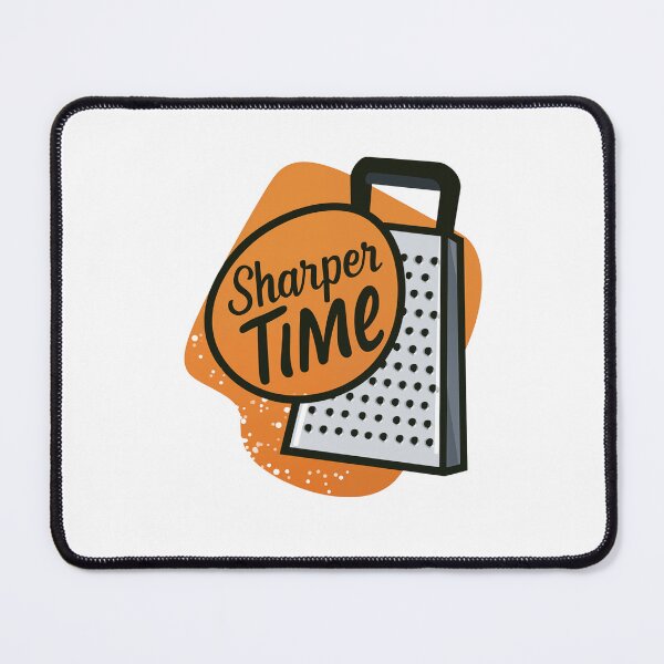 Item preview, Cheese Grater Sharper Time Bold Typography designed and sold by FWLKIT.