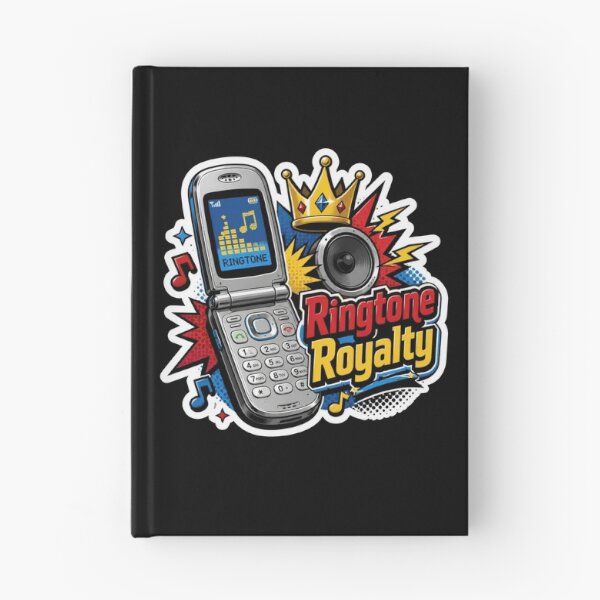 Item preview, Ringtone Royalty Y2K Flip Phone Sticker  designed and sold by Sketchlegacy.