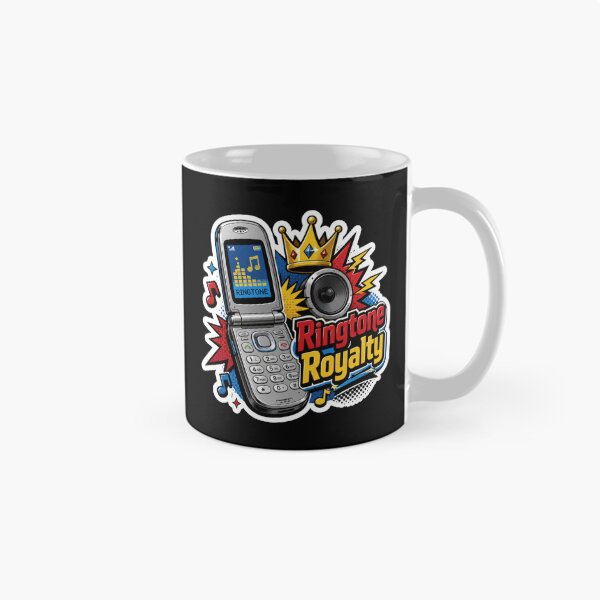 Item preview, Ringtone Royalty Y2K Flip Phone Sticker  designed and sold by Sketchlegacy.