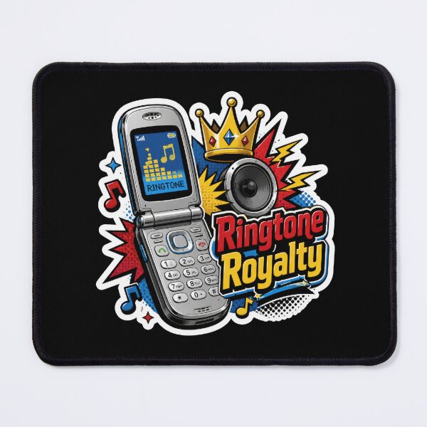 Item preview, Ringtone Royalty Y2K Flip Phone Sticker  designed and sold by Sketchlegacy.