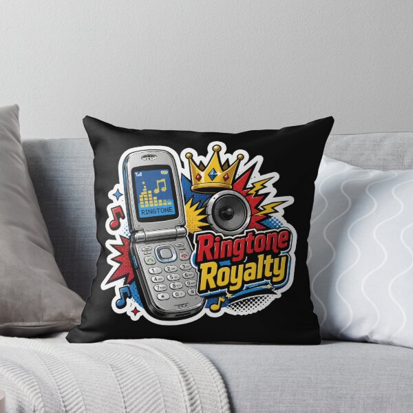 Item preview, Ringtone Royalty Y2K Flip Phone Sticker  designed and sold by Sketchlegacy.