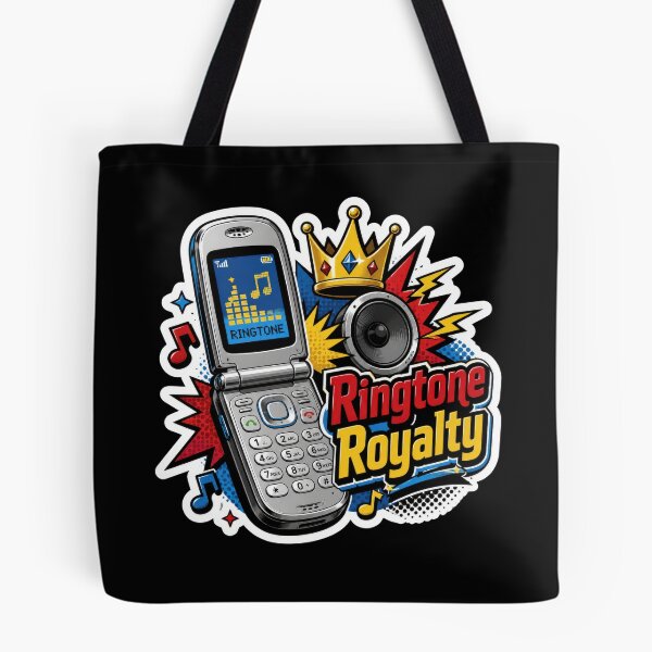 Item preview, Ringtone Royalty Y2K Flip Phone Sticker  designed and sold by Sketchlegacy.