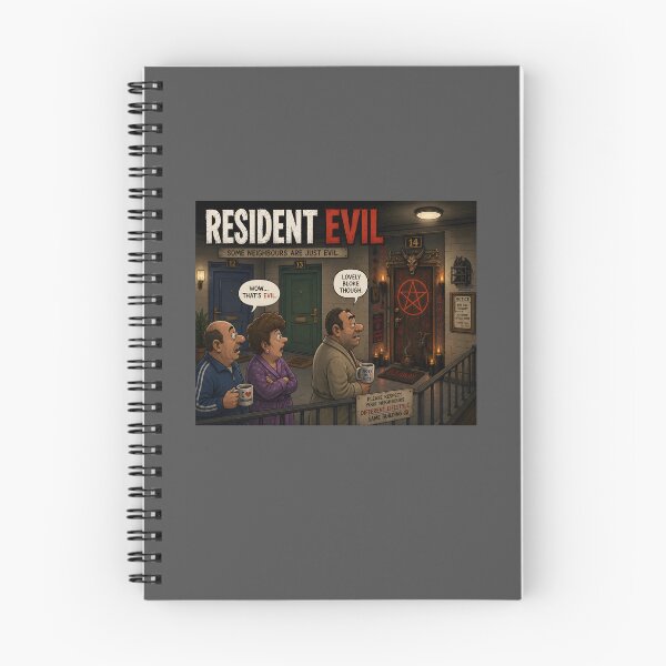 Item preview, Resident Evil Funny Neighbour Horror Parody designed and sold by Hornace88studio.