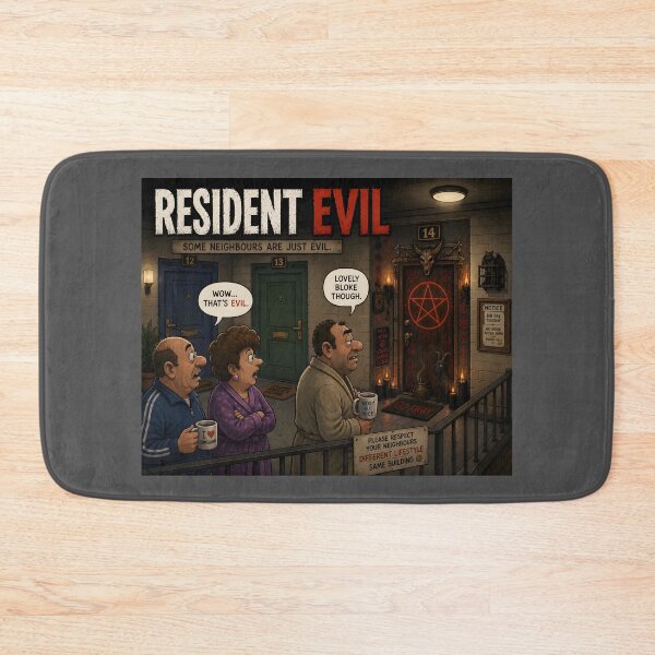 Item preview, Resident Evil Funny Neighbour Horror Parody designed and sold by Hornace88studio.