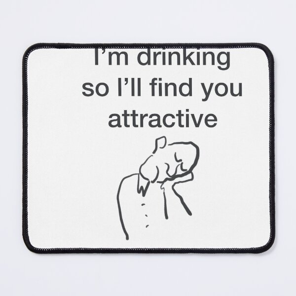 Item preview, Drinking drunk alcohol attractive designed and sold by miroslaw58.