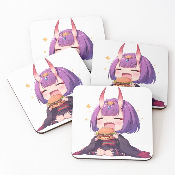 Item preview, Shuten Douji Fate Grand Order Chibi Burger Fun designed and sold by earlobejerk.