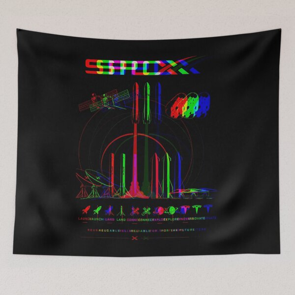 Item preview, SpaceX SPCX Stock Ticker Rocket Investor Design | Space Stock Market Gift designed and sold by TEEJAMBOREE.