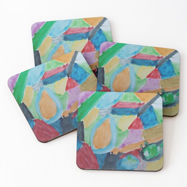Item preview, CONTROLLED CHAOS Abstract Art Print designed and sold by MadebyMorgie.