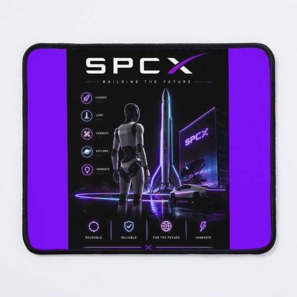 Item preview, SpaceX SPCX Stock Ticker Rocket Investor Design | Space Stock Market Gift designed and sold by TEEJAMBOREE.