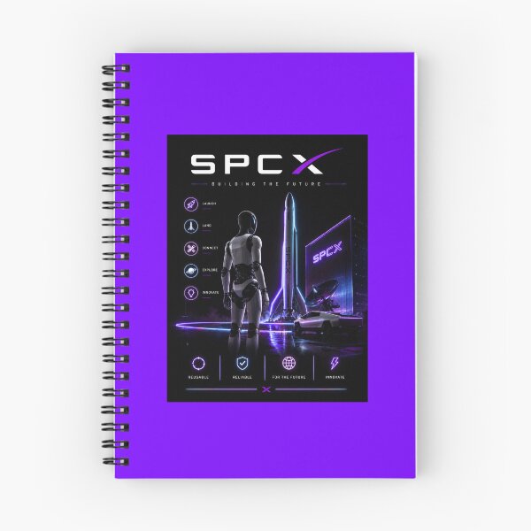 Item preview, SpaceX SPCX Stock Ticker Rocket Investor Design | Space Stock Market Gift designed and sold by TEEJAMBOREE.