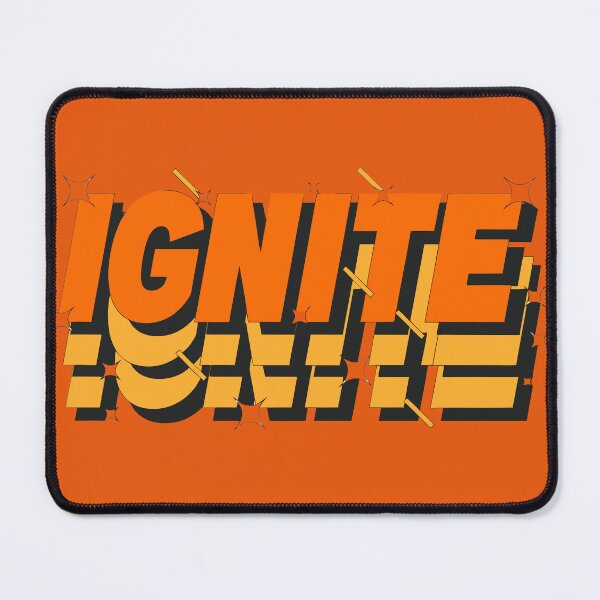Item preview, Ignite Your Energy Retro Typography Flat Vector designed and sold by xmoudx.