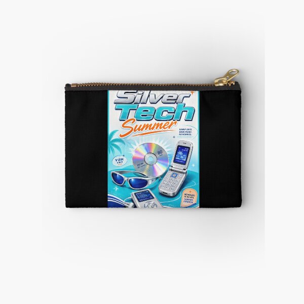 Item preview, Silver Tech Summer Y2K Poster  designed and sold by Sketchlegacy.