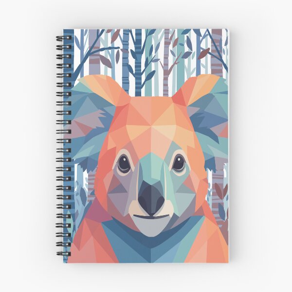 Item preview, Geometric Koala – Forest Spirit in Watercolor designed and sold by zoliartdesign.