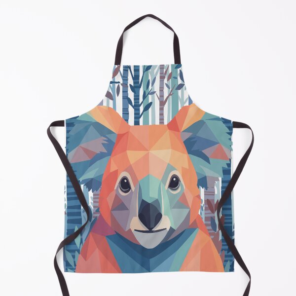 Item preview, Geometric Koala – Forest Spirit in Watercolor designed and sold by zoliartdesign.