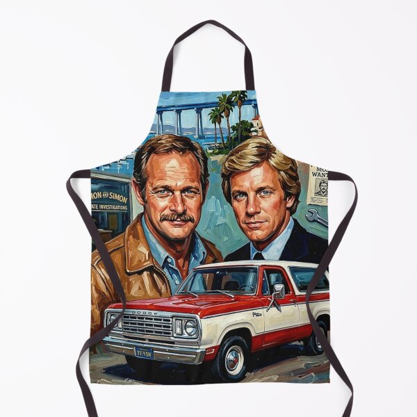 Item preview, Simon and Simon Retro Detective Crime Drama Tribute Art TV Series Poster designed and sold by Art's Diner.