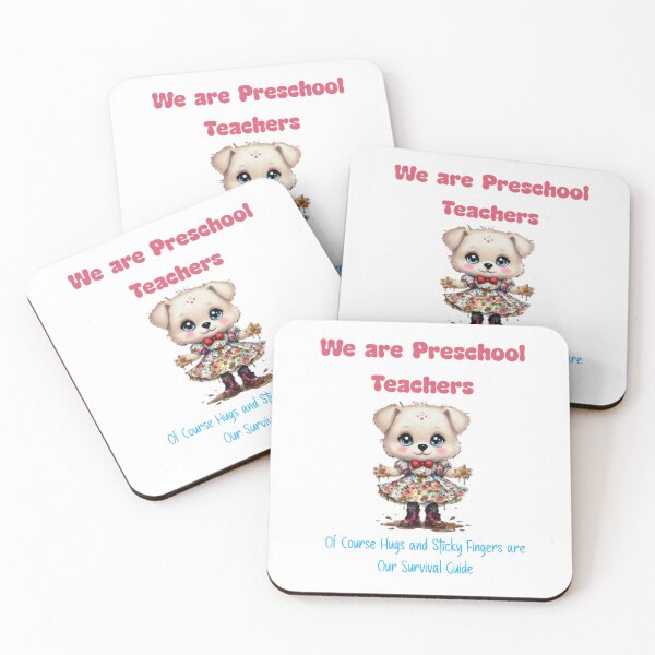 Item preview, We Are Preschool Teachers Sticky Fingers designed and sold by ArtisticDesignsbyLinda.