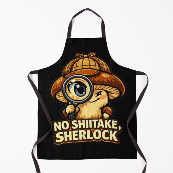 Item preview, No Shiitake, Sherlock designed and sold by PurrfectWhisper.