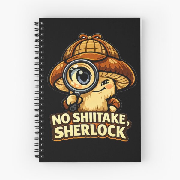 Item preview, No Shiitake, Sherlock designed and sold by PurrfectWhisper.