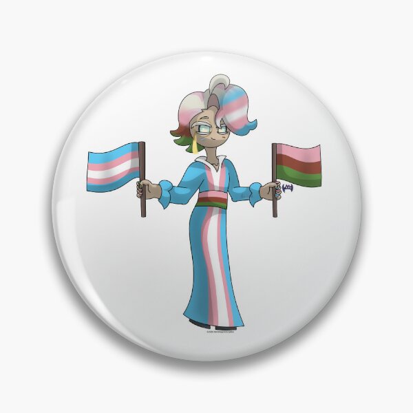 Item preview, CookieRun Pride Month Day 26: Camellia Cookie designed and sold by DarkDragonDeception - Claudia.