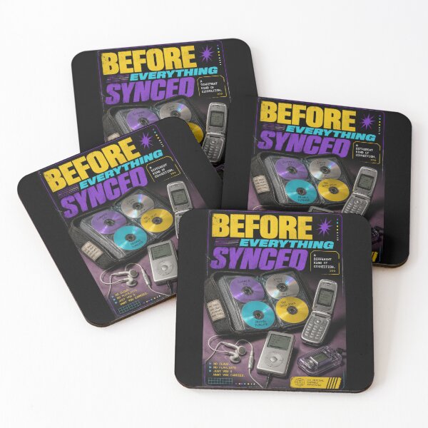 Item preview, Before Everything Synced Y2K Music Poster  designed and sold by Sketchlegacy.