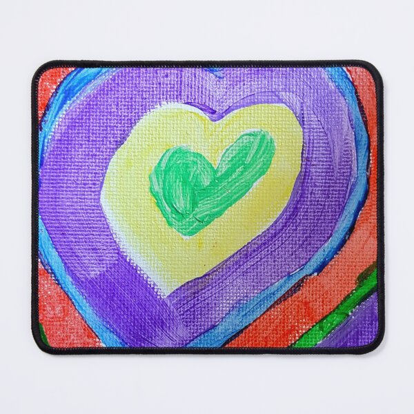 Item preview, INFINITE LOVE Nested rainbow hearts designed and sold by MadebyMorgie.