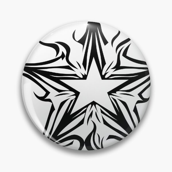 Item preview, Star in flames cybergoth tribal designed and sold by Tribalgothss.