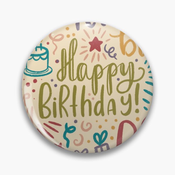 Item preview, Happy Birthday Party Pattern designed and sold by NewBranchStudio.