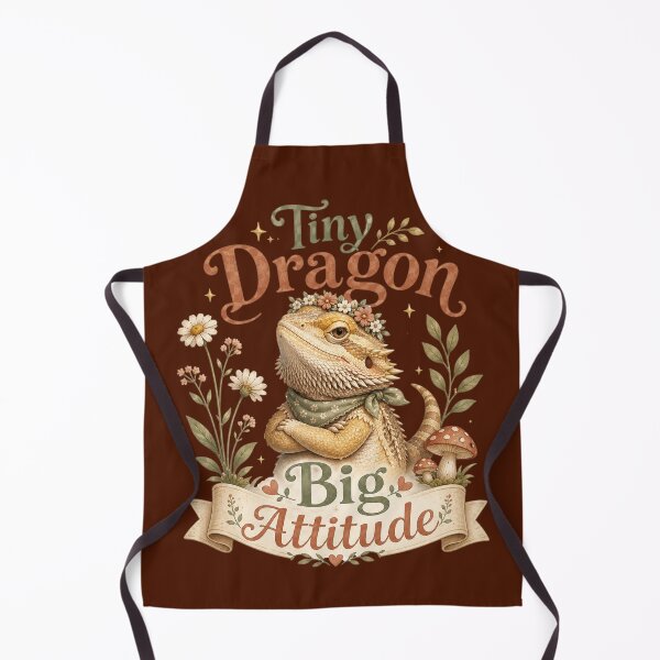 Item preview, Tiny Dragon, Big Attitude Bearded Dragon designed and sold by Weirdwildco69.