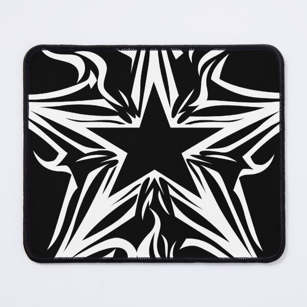 Item preview, Star in flames cybergoth tribal designed and sold by Tribalgothss.
