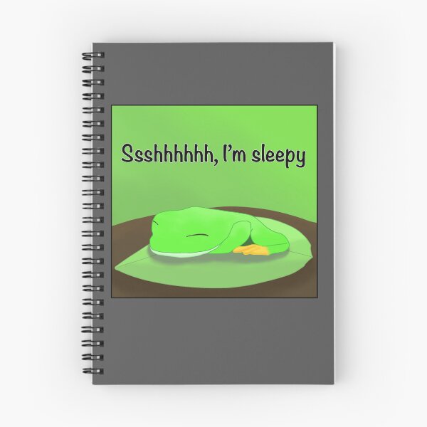 Item preview, Sleepy Frog designed and sold by DigiFloralArts.