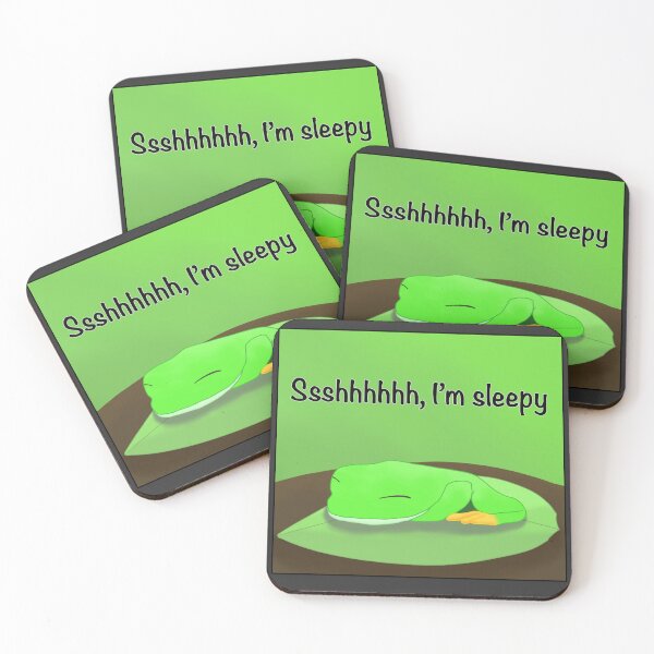 Item preview, Sleepy Frog designed and sold by DigiFloralArts.