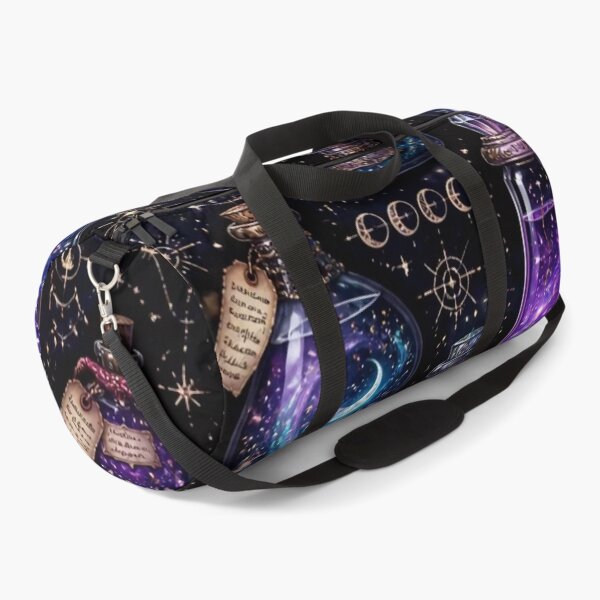 Item preview, Cosmic Witch Potion Bottle Galaxy Seamless Mystical Space Pattern designed and sold by StickyGuys.