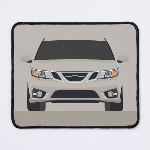 Item preview, Saab 9-3 aero turbo - Vector drawing designed and sold by yohannlp.