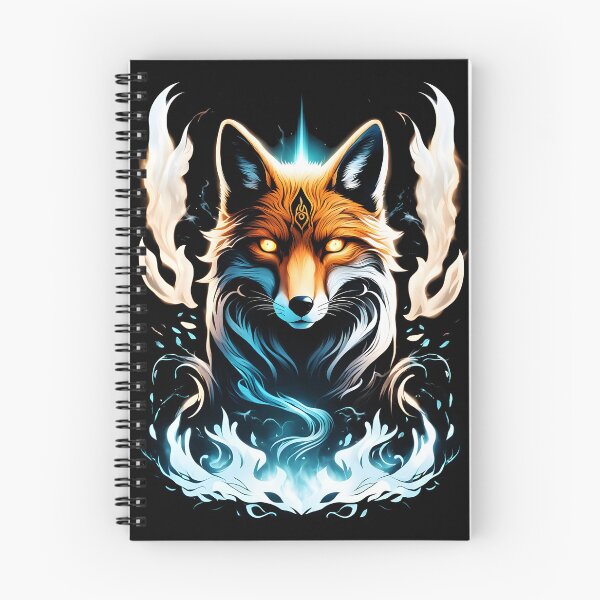 Item preview, Glowing Magical Fox Illustration designed and sold by Ikbel Studio.