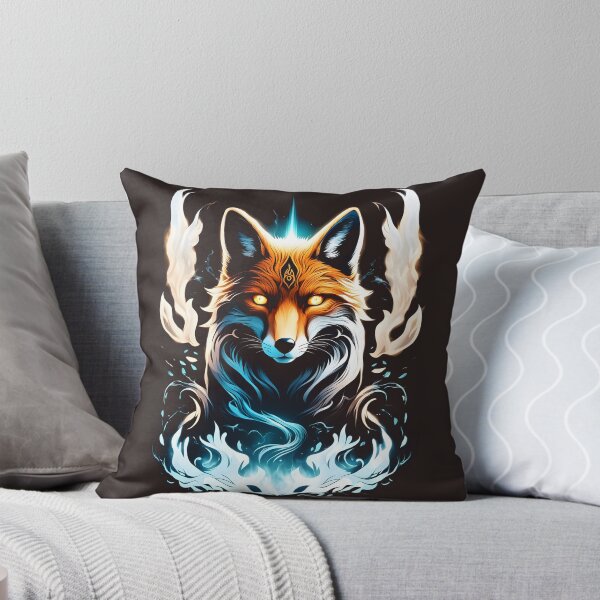 Item preview, Glowing Magical Fox Illustration designed and sold by Ikbel Studio.