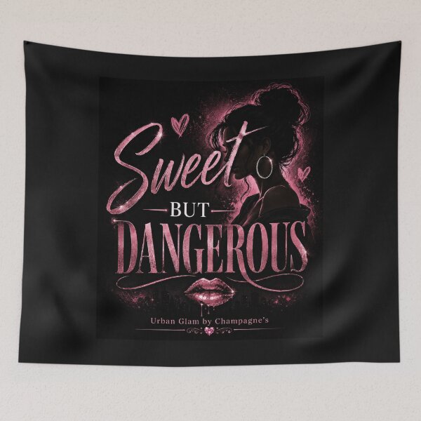 Item preview, Sweet But Dangerous (Black Shirt) designed and sold by ChampagnFashion.