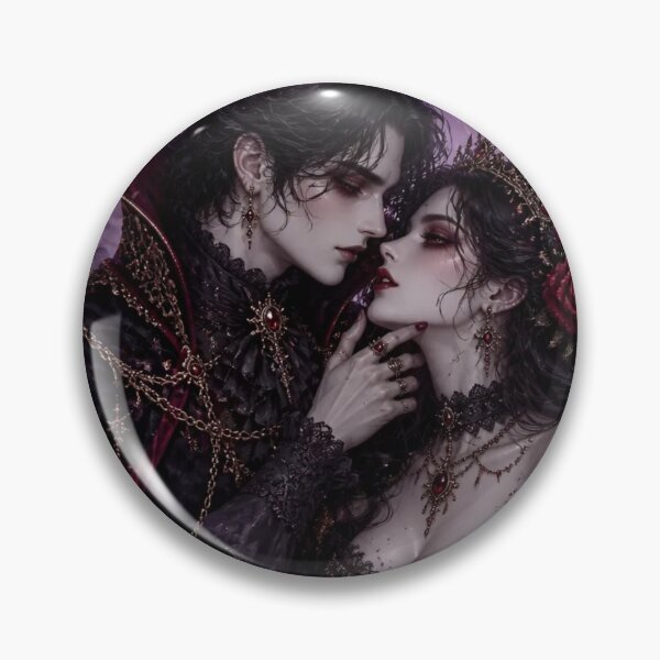 Item preview, Romantic Vampire Couple Dark Romance designed and sold by StickyGuys.