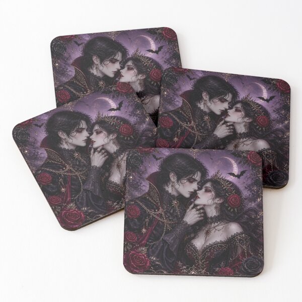 Item preview, Romantic Vampire Couple Dark Romance designed and sold by StickyGuys.