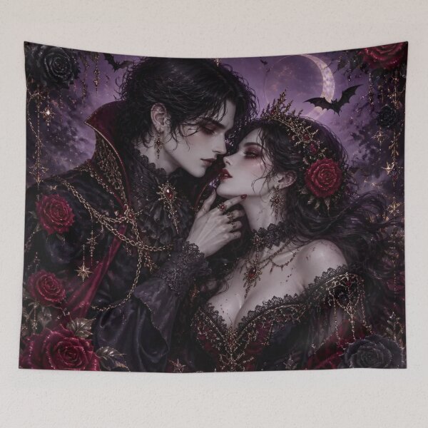 Item preview, Romantic Vampire Couple Dark Romance designed and sold by StickyGuys.